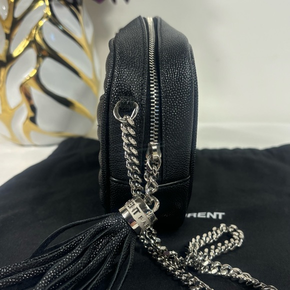 Gorgeous YSL Mini Lou Bag Black Sold - Picture 3 of 16